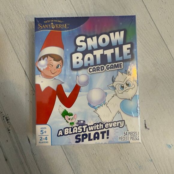 elf on the shelf Other - Elf on‎ the Sheld snow battle card game NEW